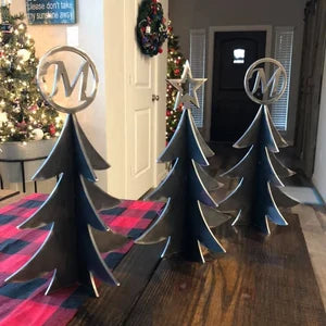 Personalized Modular Christmas Trees